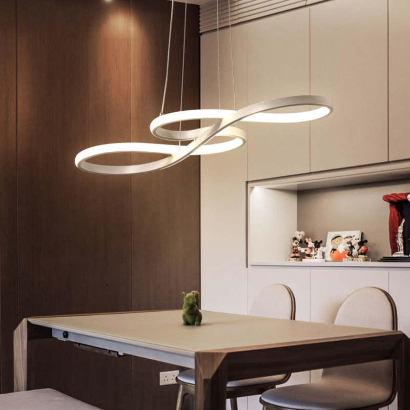 Nerin Musical Note Pendant Light, Black & Gold