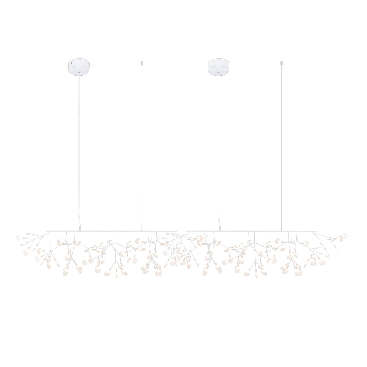 Seloraine-pitkä Firefly LED-kattokruunu