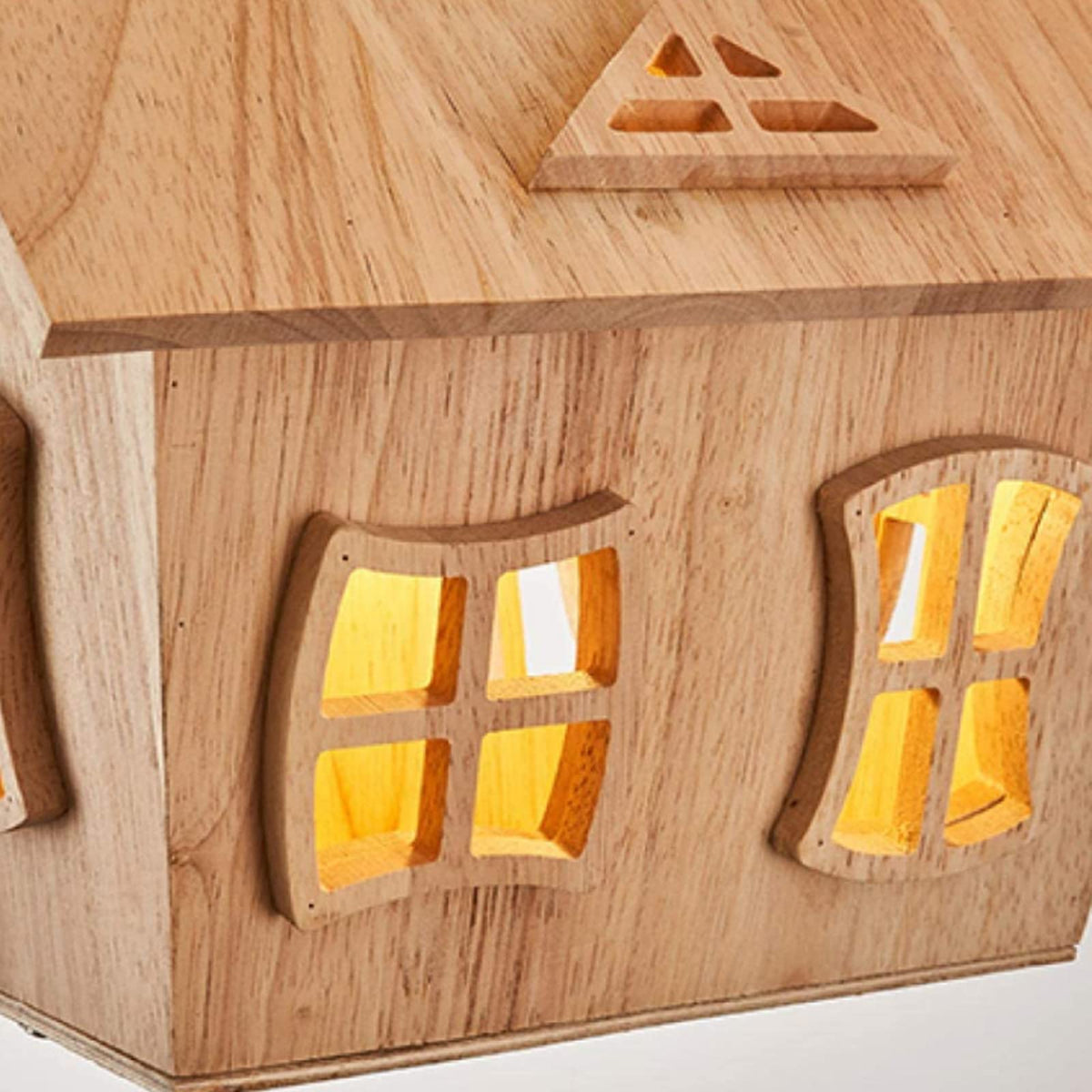 Candeeiro de teto de designer Aria em madeira para quarto infantil