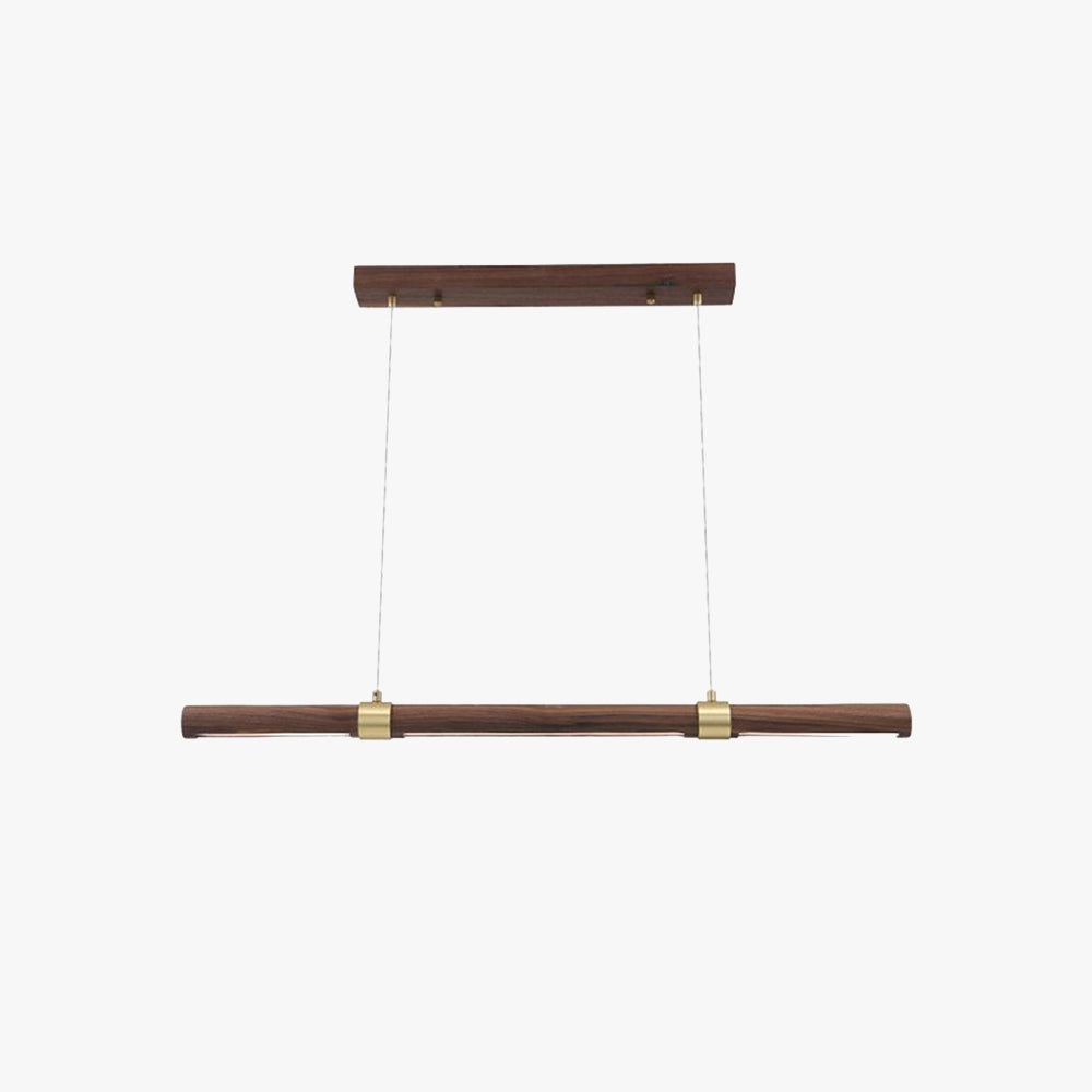 Muto moderne minimalistisk pendellampe, metal med vandtransfertræ