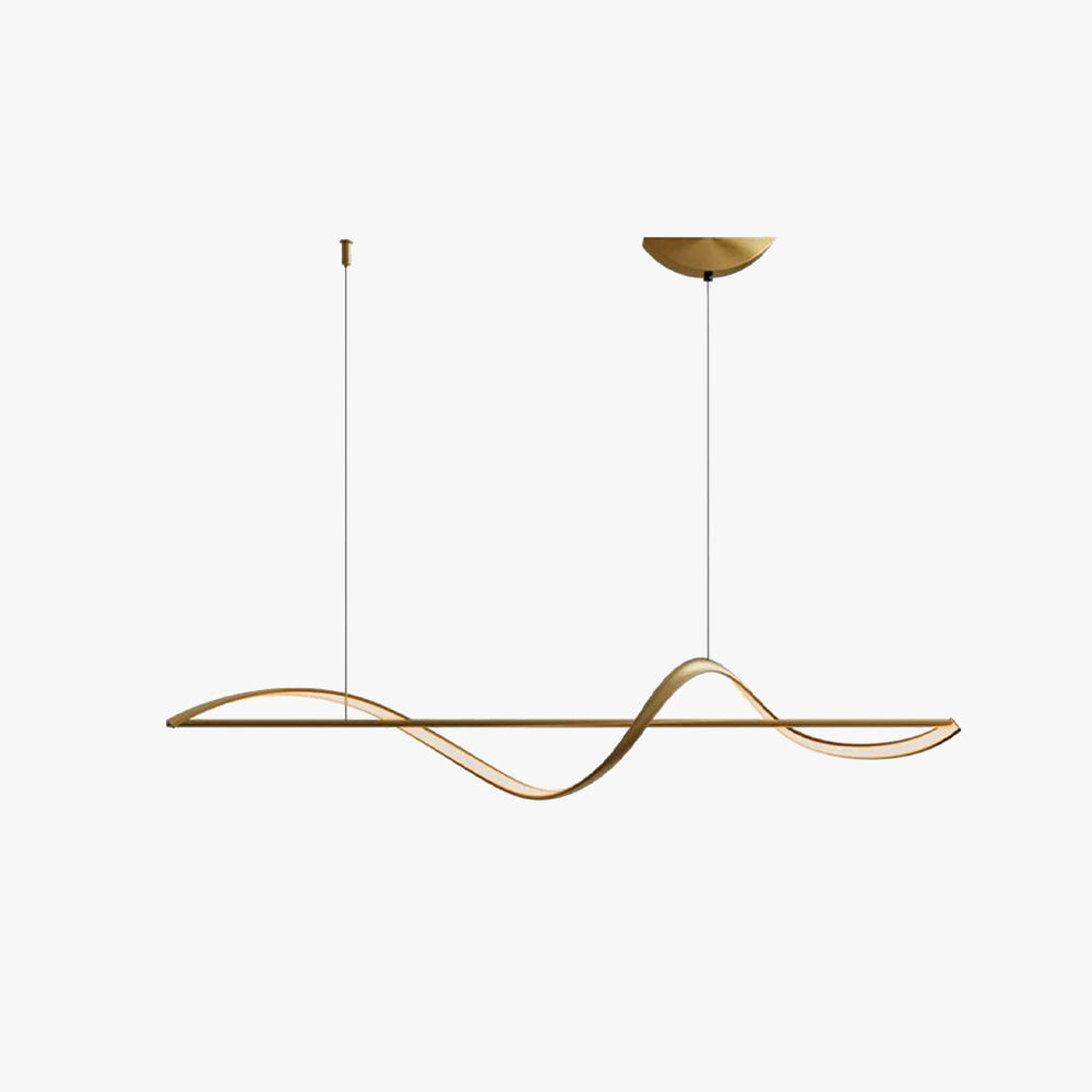 Arelia pendellampe bølgeformet minimalistisk