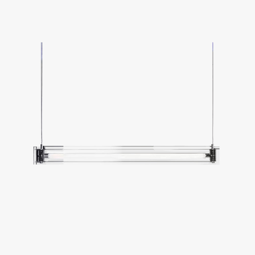 Arishan minimalistinen lineaarinen metalliriippuvalaisin, valkoinen
