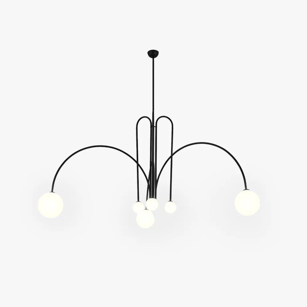 Arvyn Pendant Light Double Layer Glass Bubble