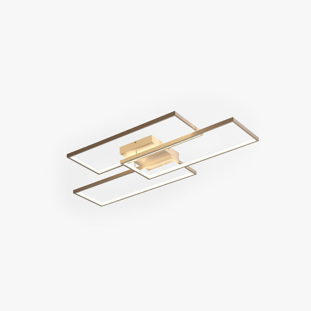 Arisha rektangulær loftslampe, 2 farver