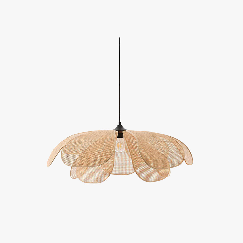 Seli Handmade Pendant Light, Rattan/Willow Weave