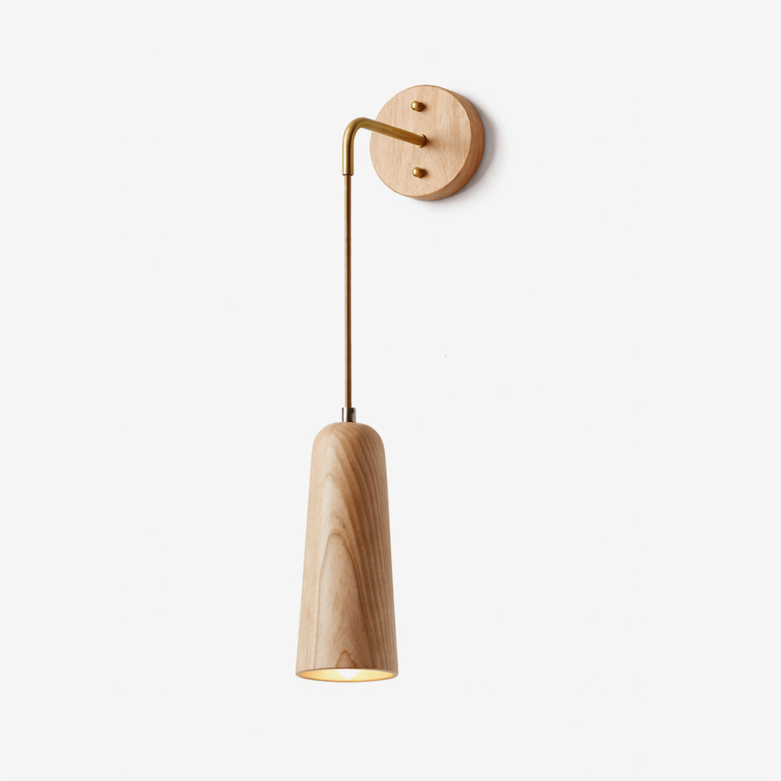 Elverelle Wood Drop Wall Lamp