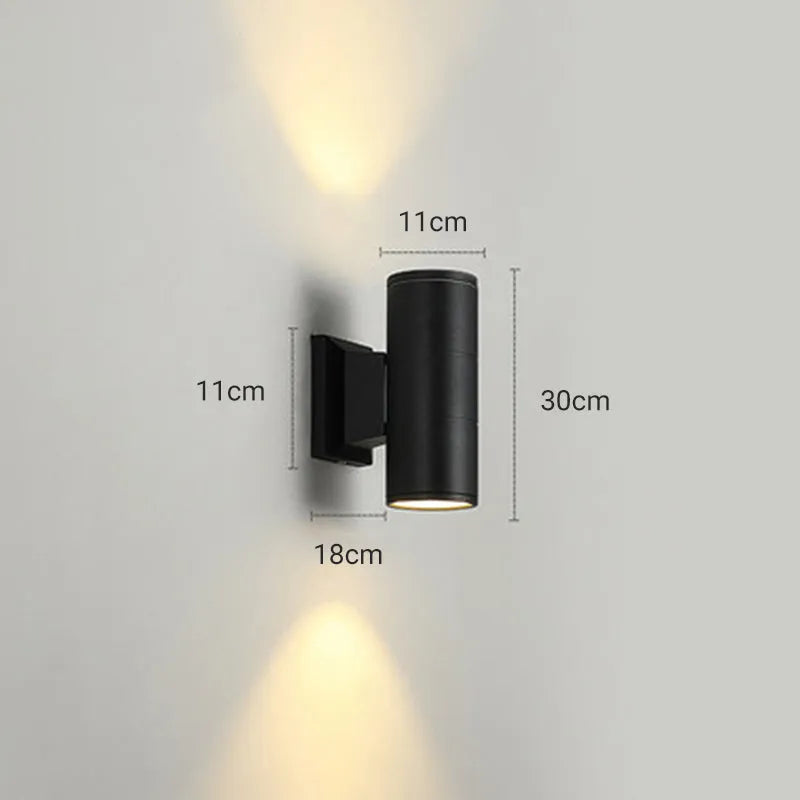 Kirema Wall Lamp Minimalist Double-headed Outdoor