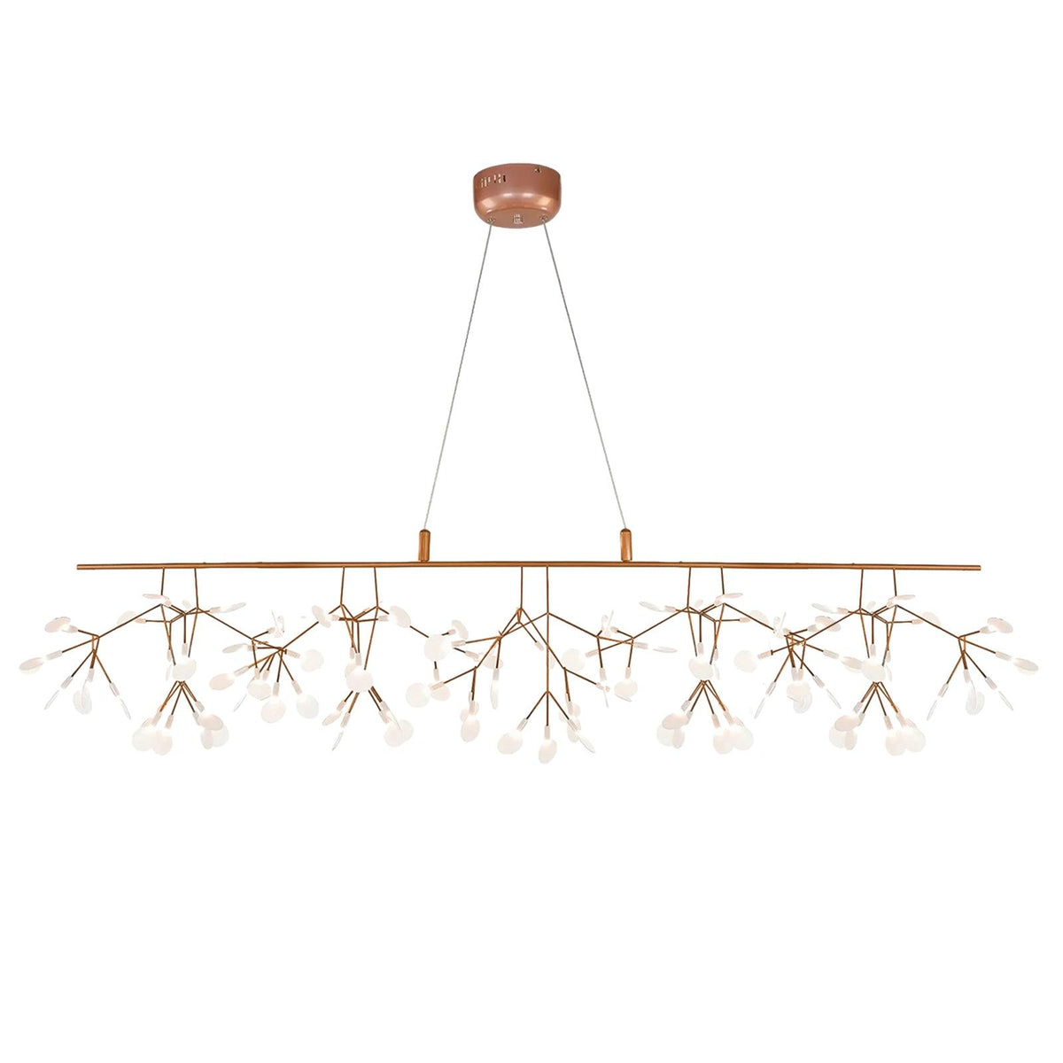 Seloraine-pitkä Firefly LED-kattokruunu