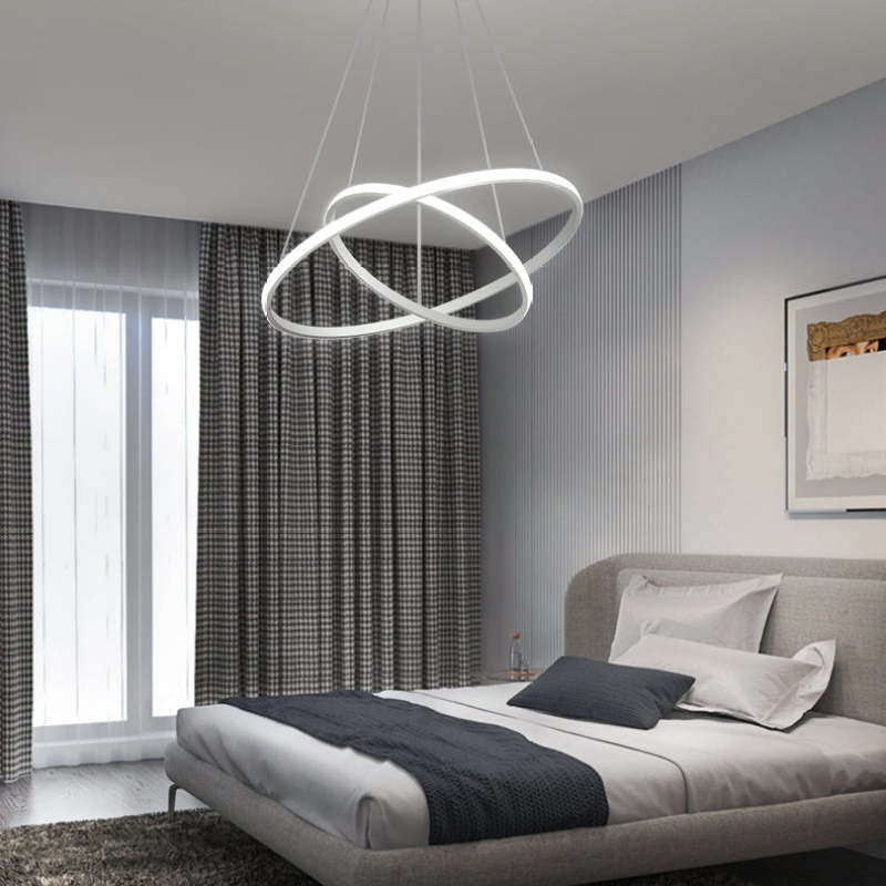 Tavonex Modern Ring Pendant Light, 2/3/4 Rings