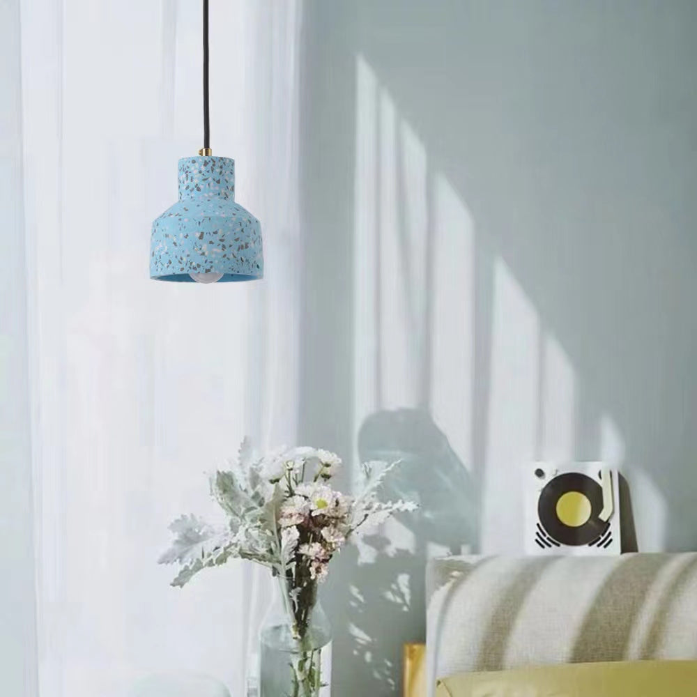 Aira pendellampa i cement, modern och industriell, 4 färger