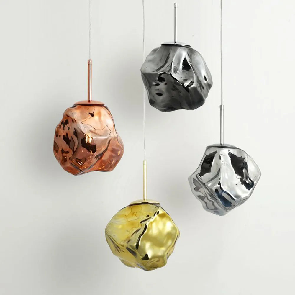 Kovire Glass Pendant Light, 4 Colour