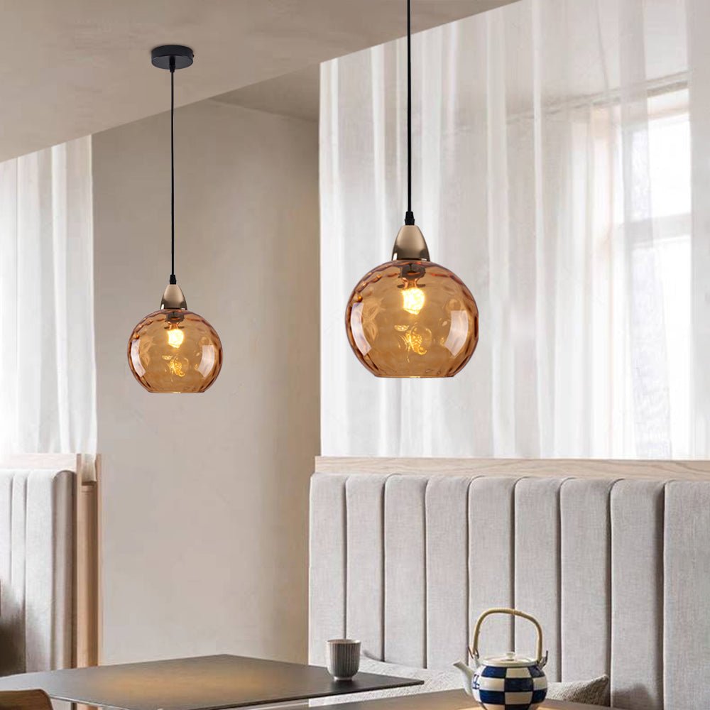 Avo Ripple Glass Pendant Lights