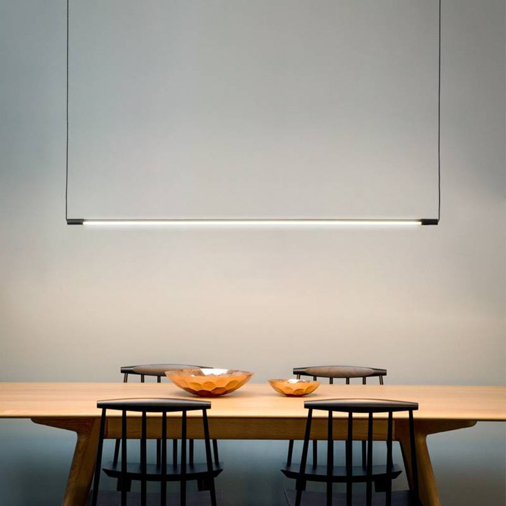 Miren pendellampe minimalistisk lineær sort
