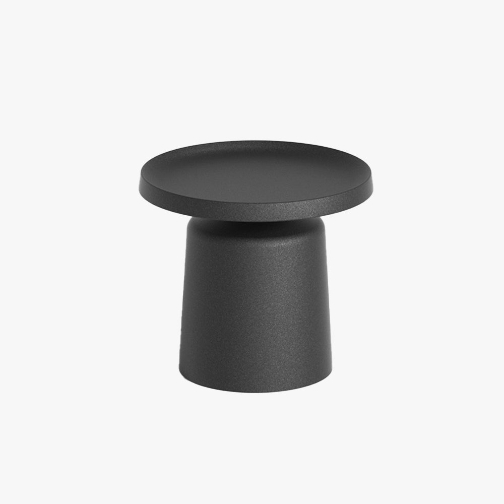 Ray bordmodel af metal, genopladelig/solcelledrevet udendørs gulvlampe, sort