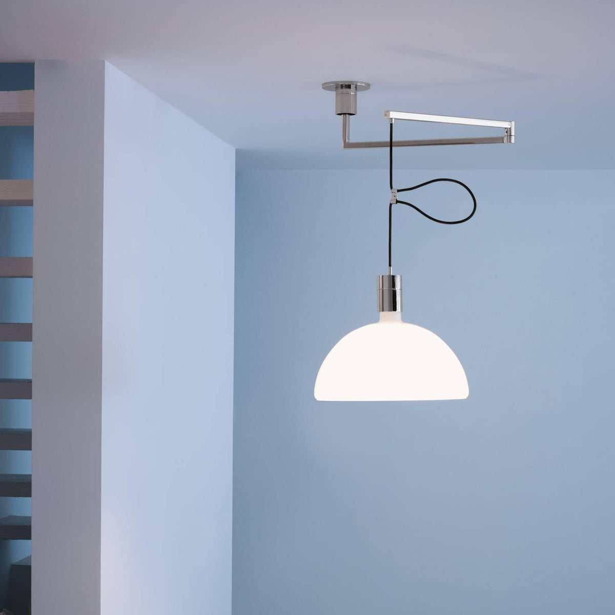 Lyshae moderne minimalistisk nordisk pendellampe i glas