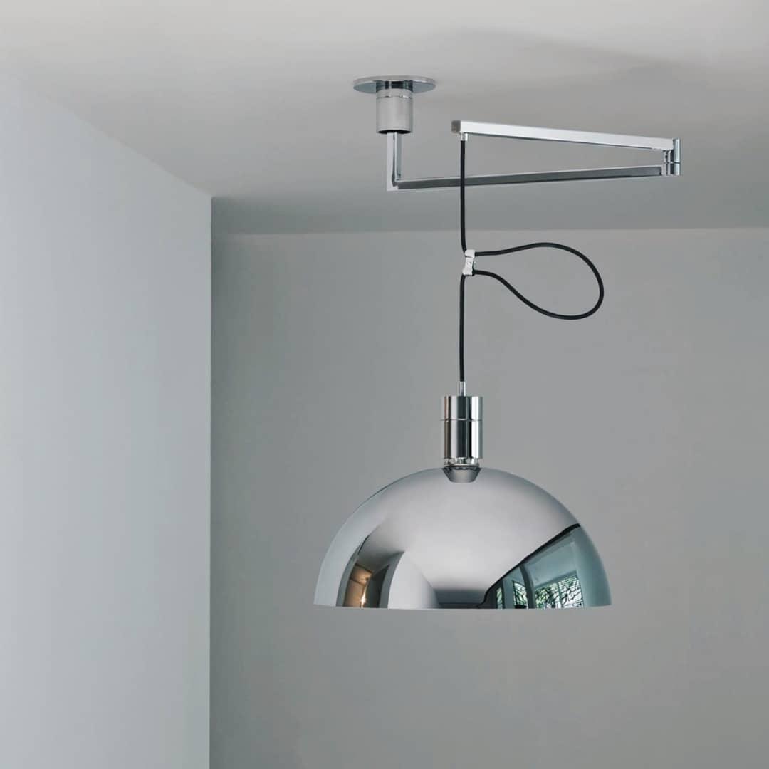 Lyshae moderne minimalistisk nordisk pendellampe i glas