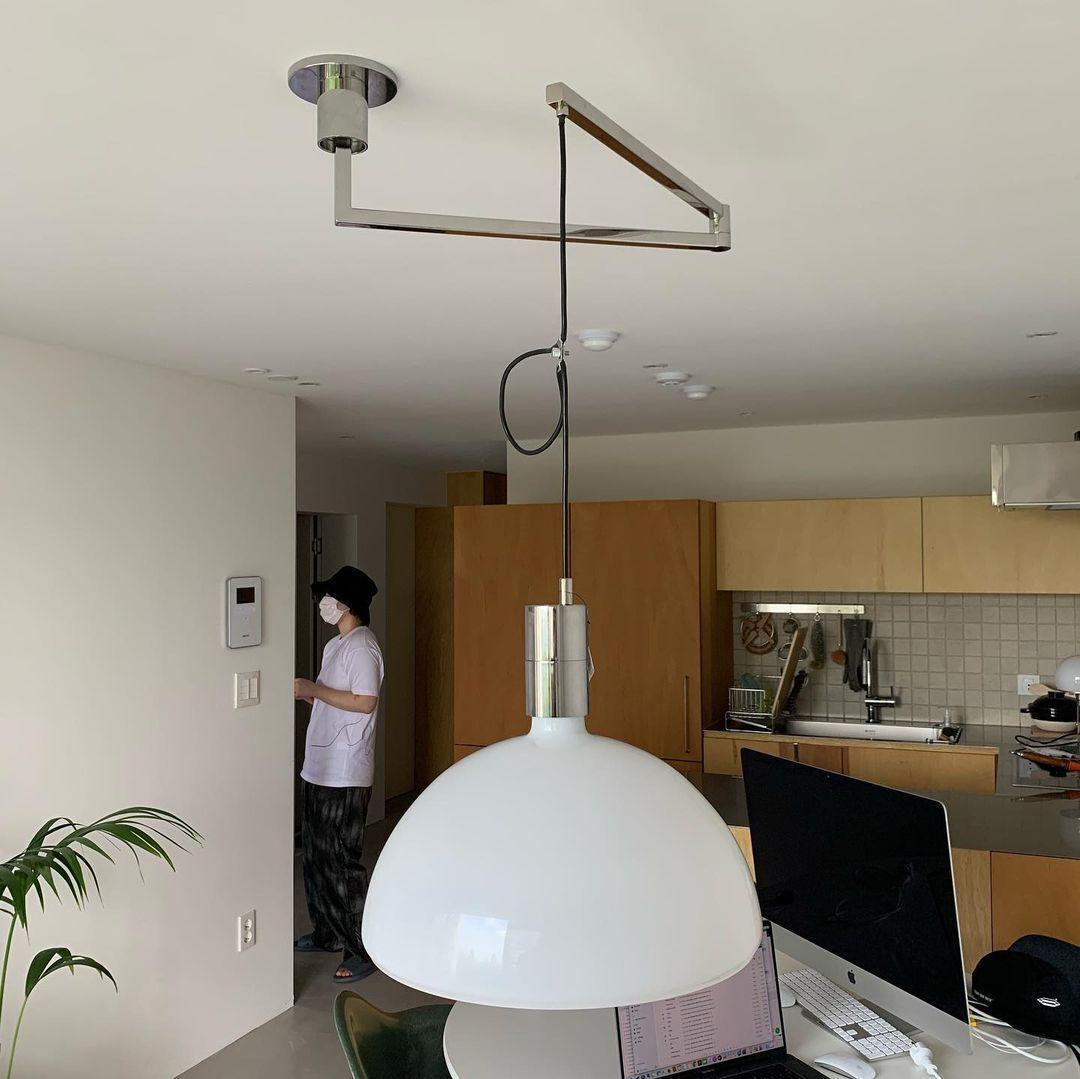 Lyshae moderne minimalistisk nordisk pendellampe i glas