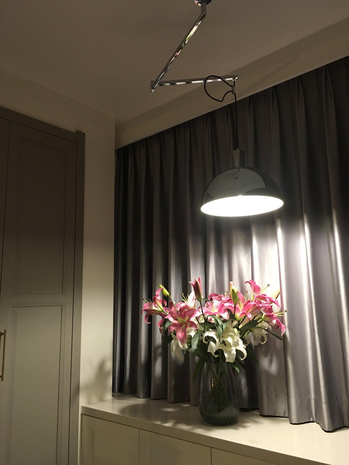 Lyshae moderne minimalistisk nordisk pendellampe i glas