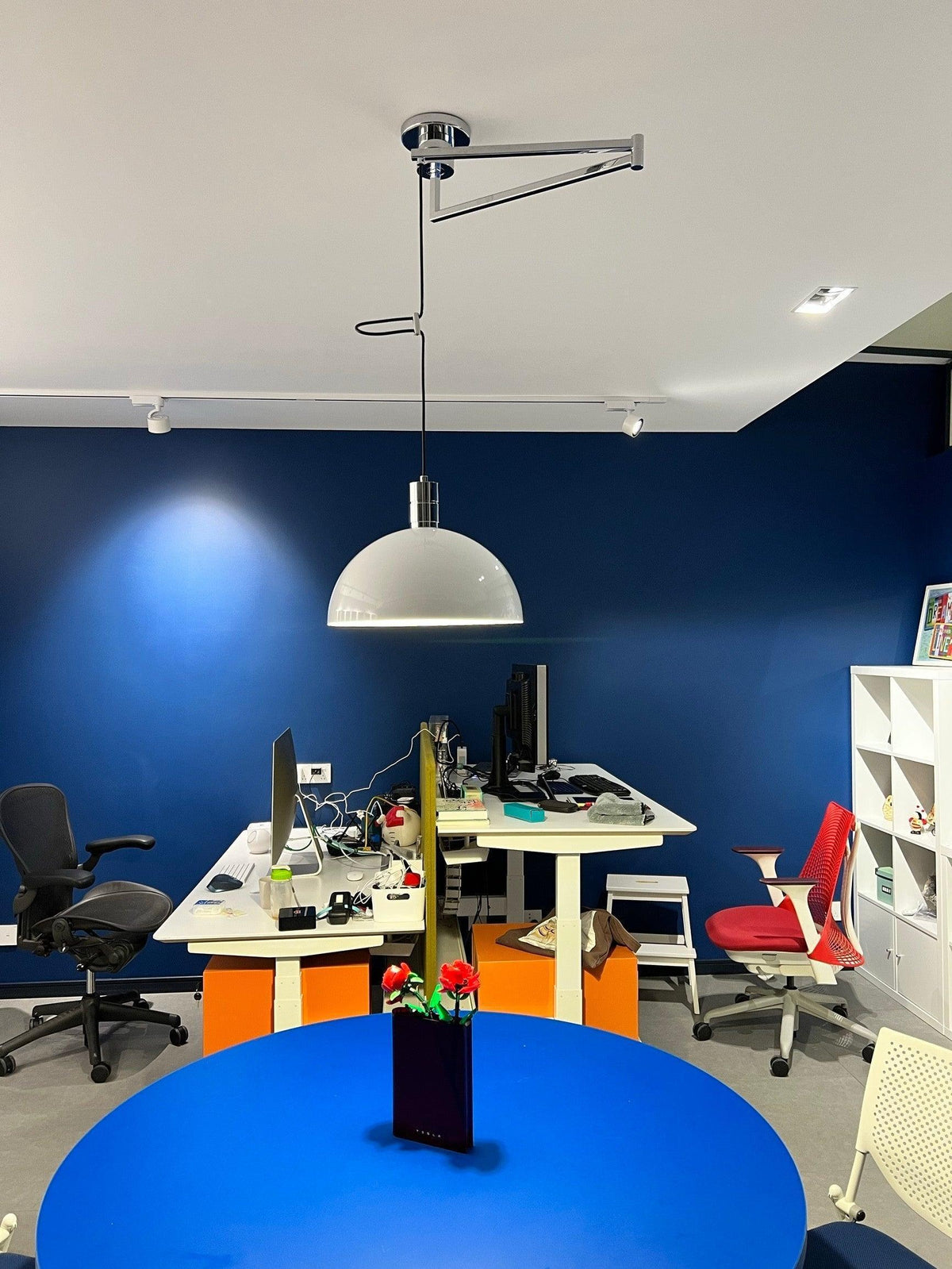 Lyshae moderne minimalistisk nordisk pendellampe i glas