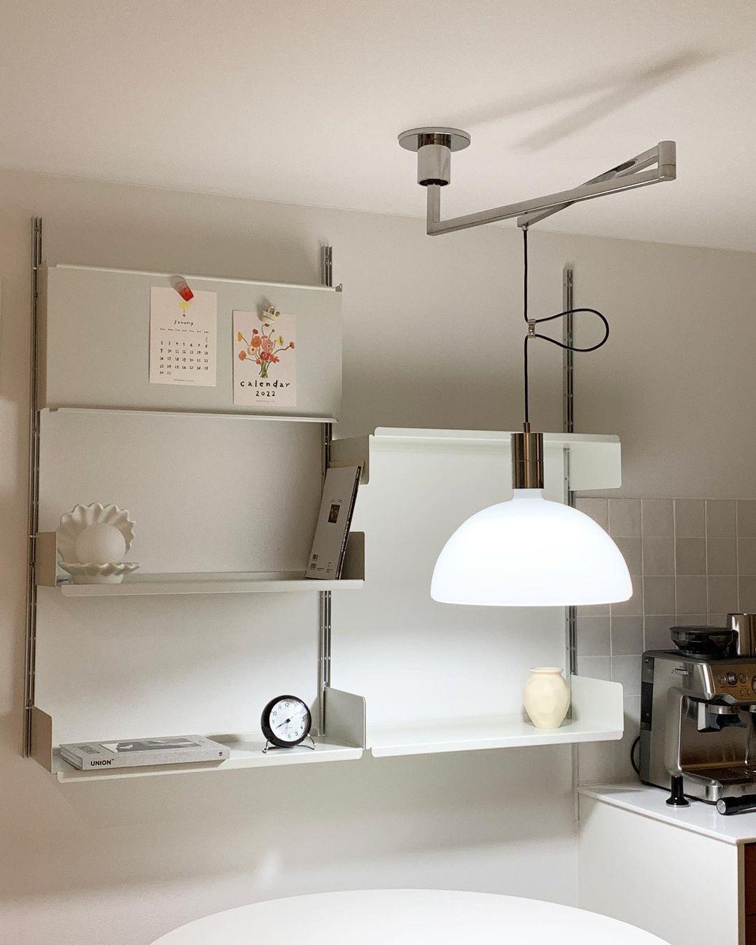 Lyshae moderne minimalistisk nordisk pendellampe i glas