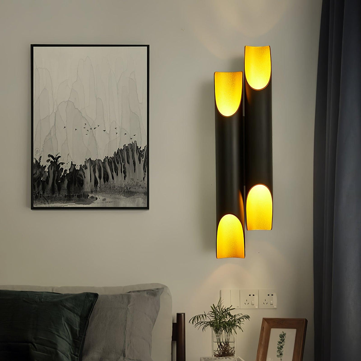 Norearia moderne minimalistisk lige væglampe