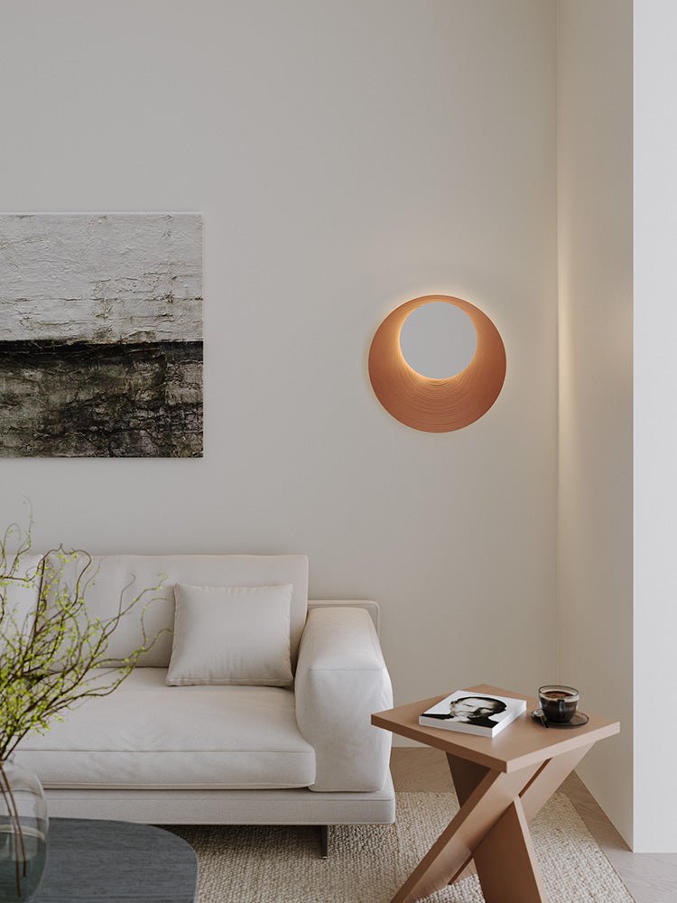 Crescent Halo-vägglampa