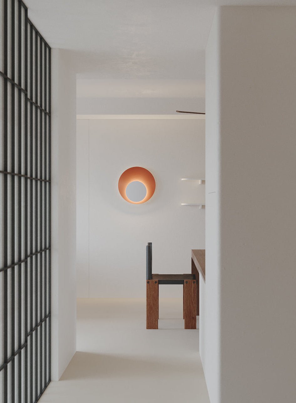 Crescent Halo-vägglampa