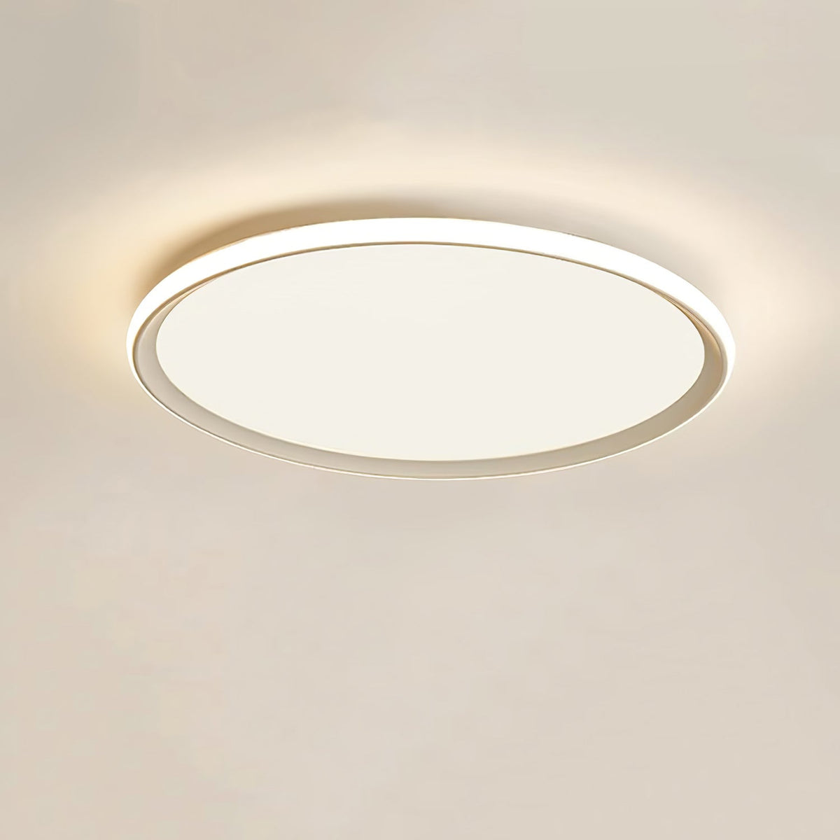 Avtheira moderne minimalistisk rund LED-loftlampe