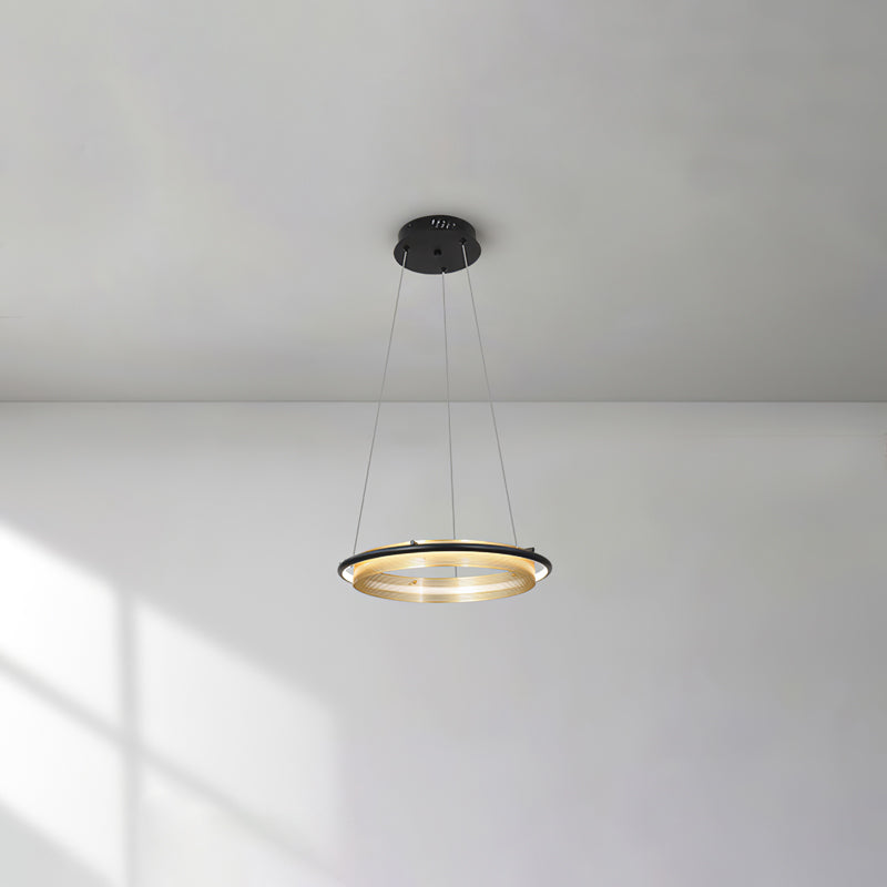 Erveliel moderni minimalistinen pyöreä LED-kattokruunu