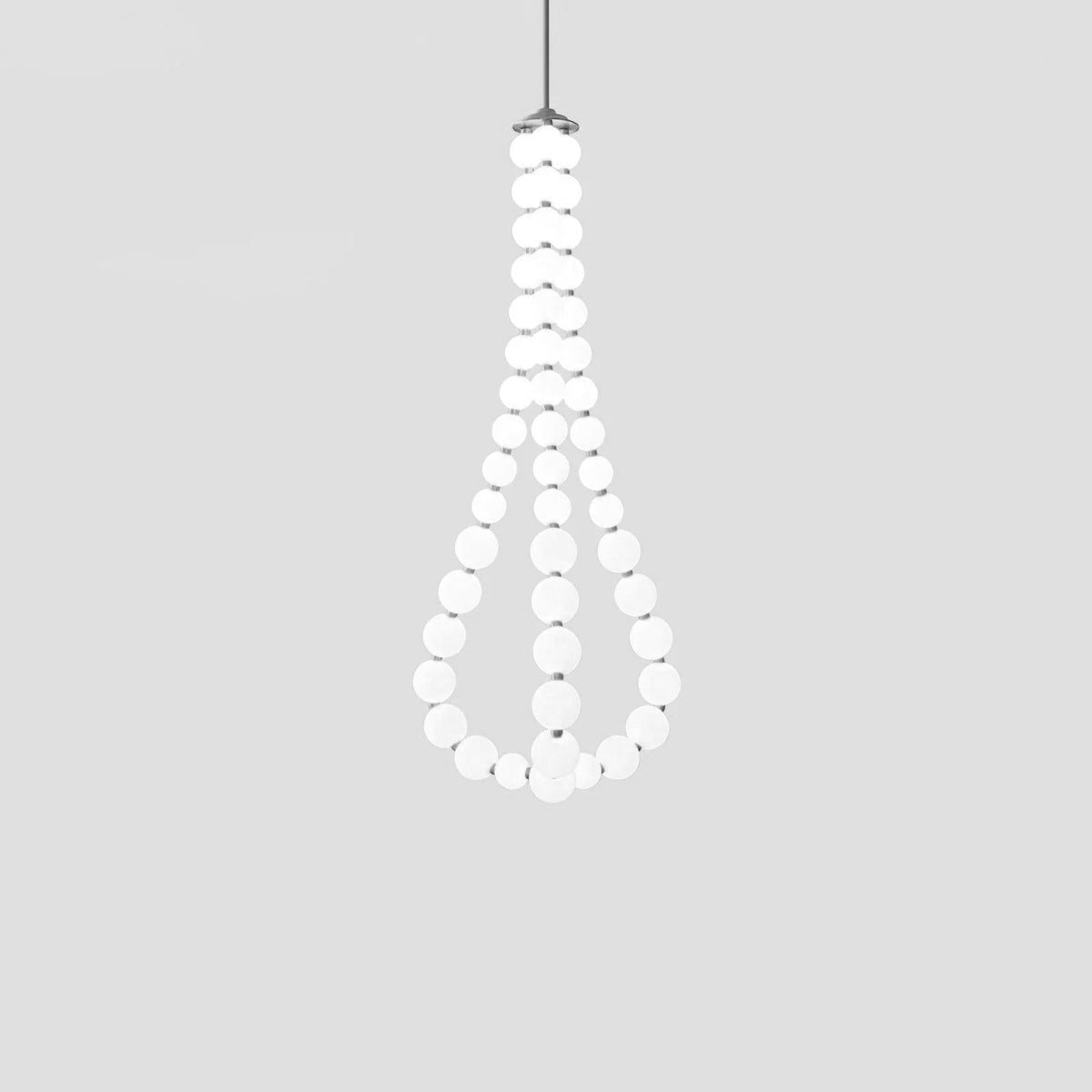 Modern minimalistisk akrylkrona med ädelstensdesign