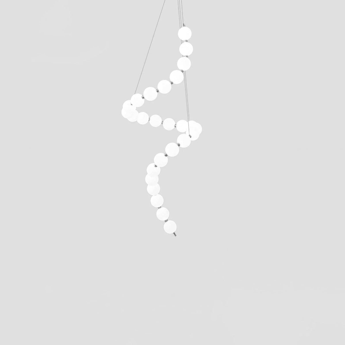 Modern minimalistisk akrylkrona med ädelstensdesign