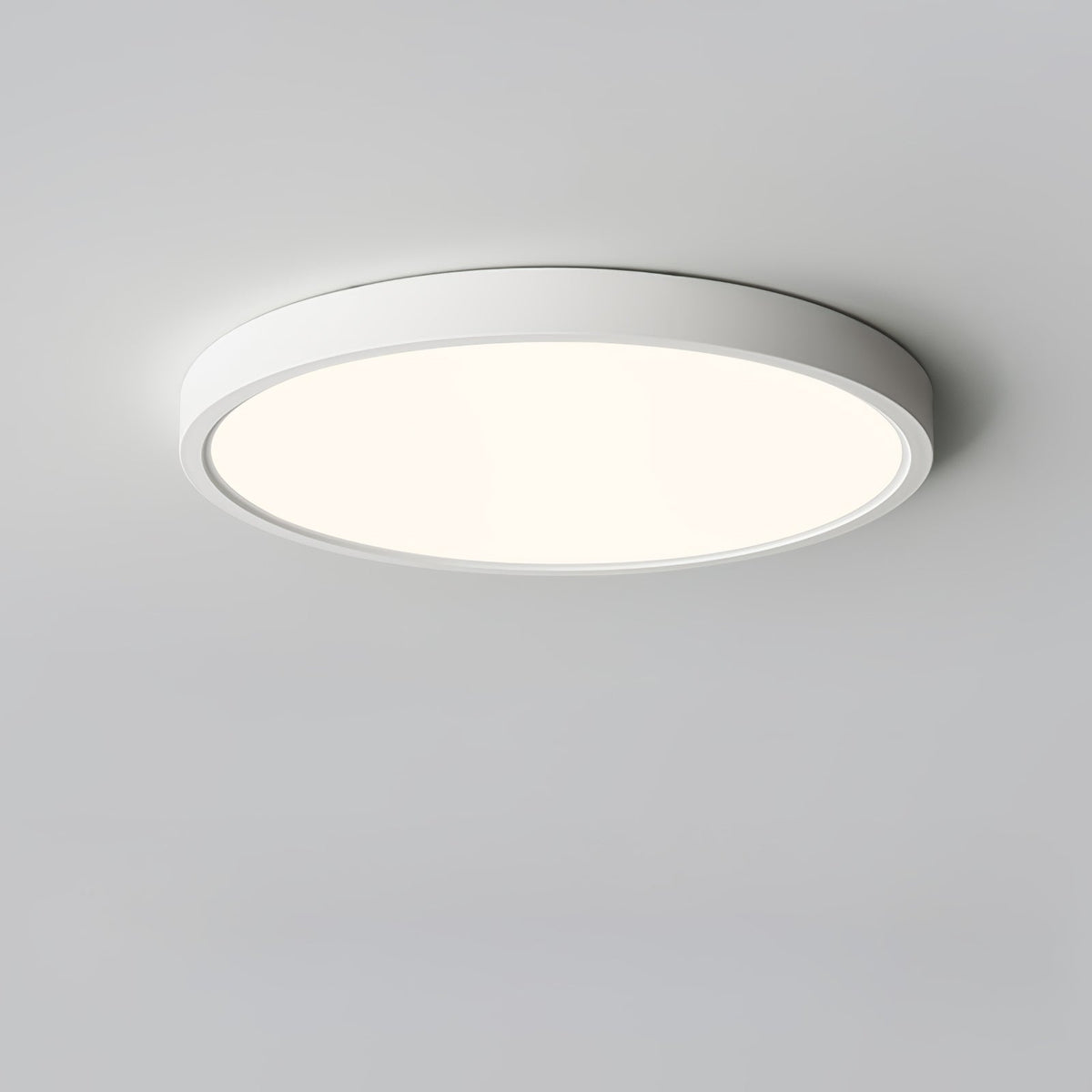 Ulnorisra moderne minimalistisk ultratynd rund loftslampe