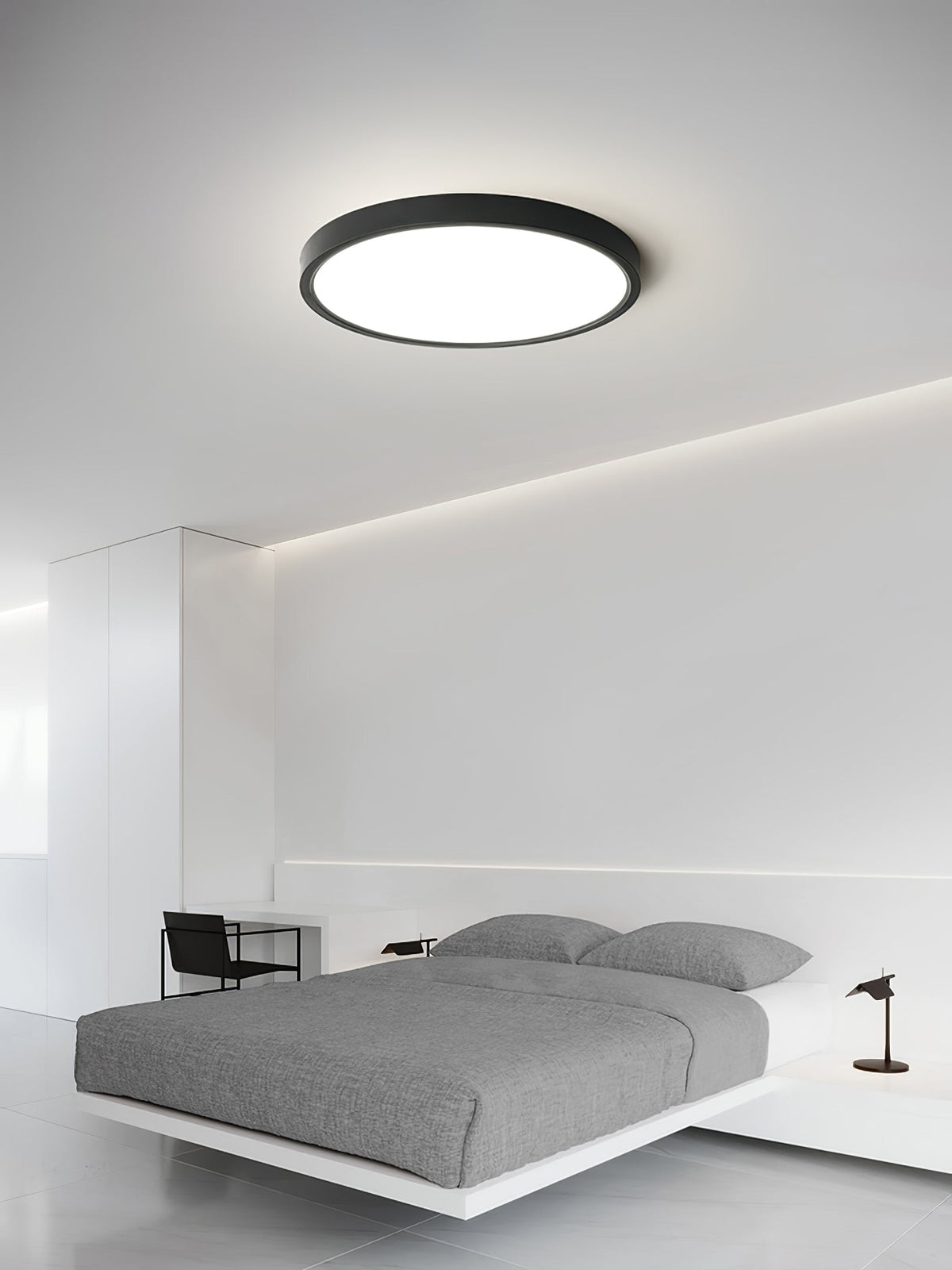Ulnorisra moderne minimalistisk ultratynd rund loftslampe