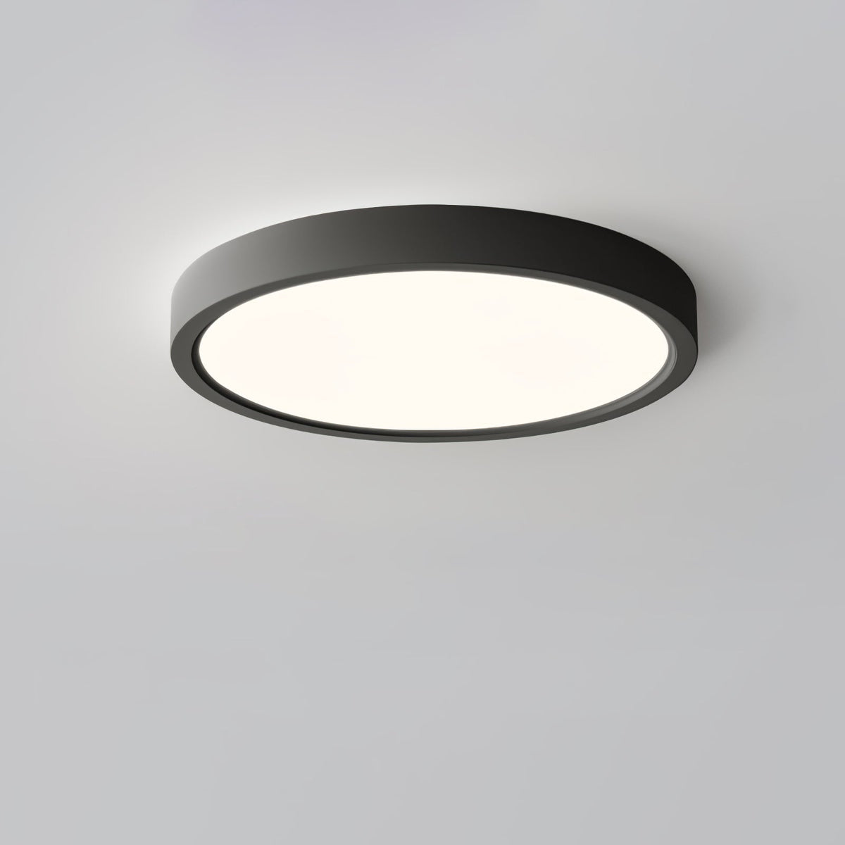 Ulnorisra moderne minimalistisk ultratynd rund loftslampe