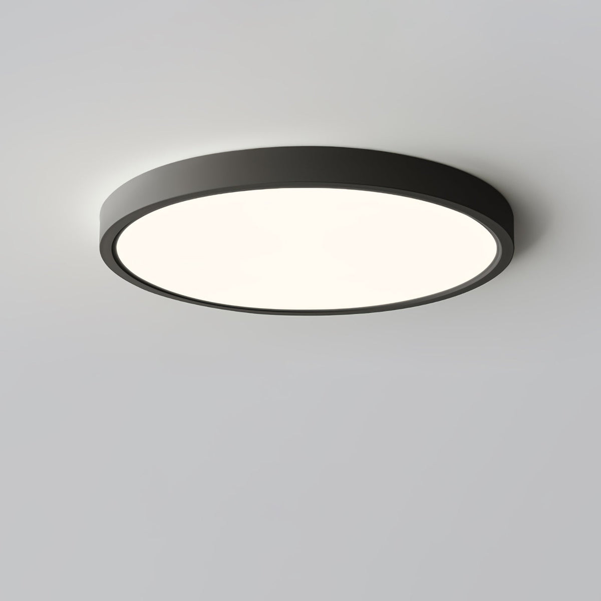 Ulnorisra moderne minimalistisk ultratynd rund loftslampe