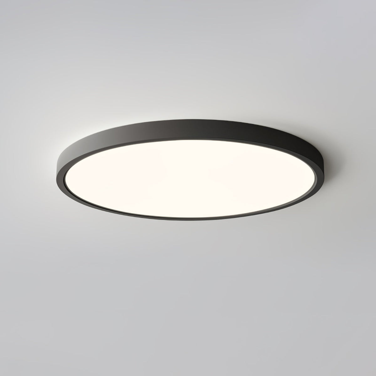 Ulnorisra moderne minimalistisk ultratynd rund loftslampe