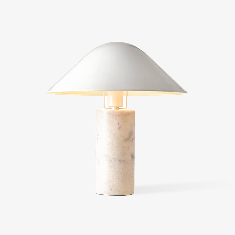 Minimalistisk marmorbordlampe Elyrian