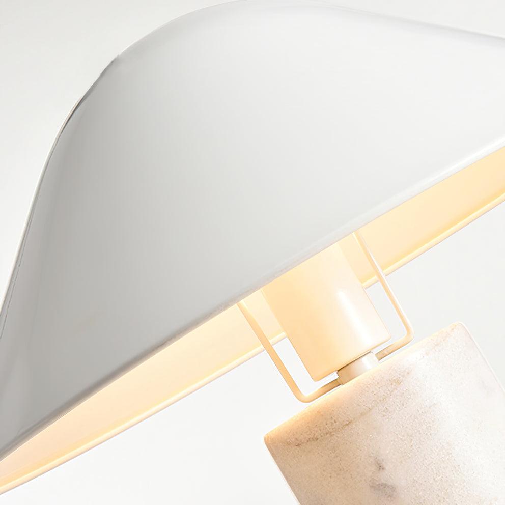Minimalistisk marmorbordlampe Elyrian