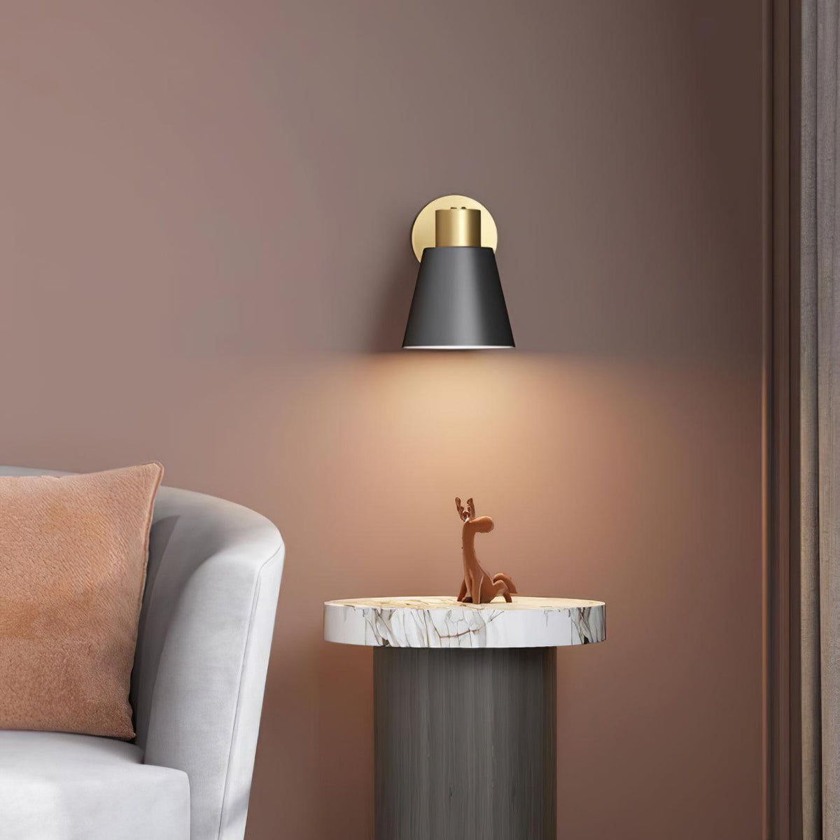 Eurmiros modern minimalistisk justerbar vägglampa med arm