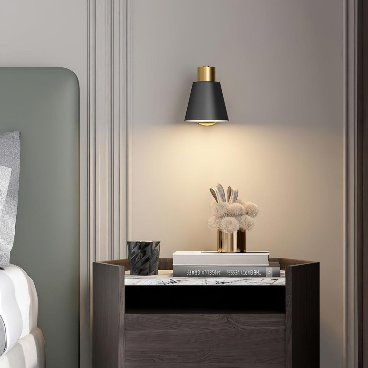 Eurmiros modern minimalistisk justerbar vägglampa med arm