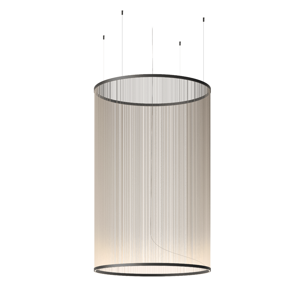 Hyn minimalistisk pendellampe i aluminium