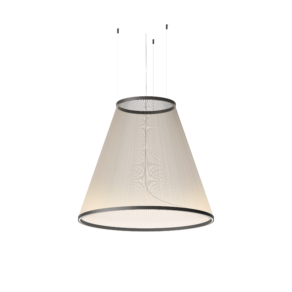 Hyn minimalistisk pendellampe i aluminium