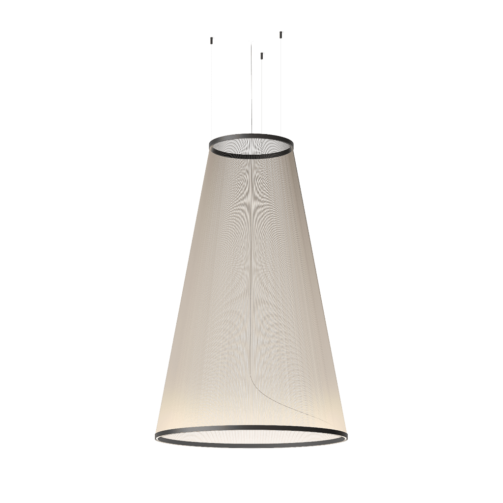 Hyn minimalistisk pendellampe i aluminium