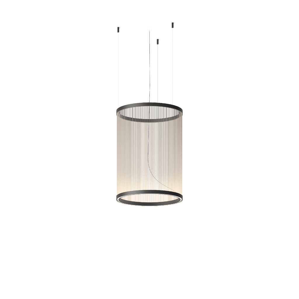 Hyn minimalistisk pendellampe i aluminium