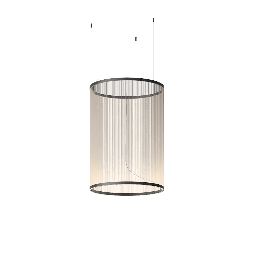 Hyn minimalistisk pendellampe i aluminium