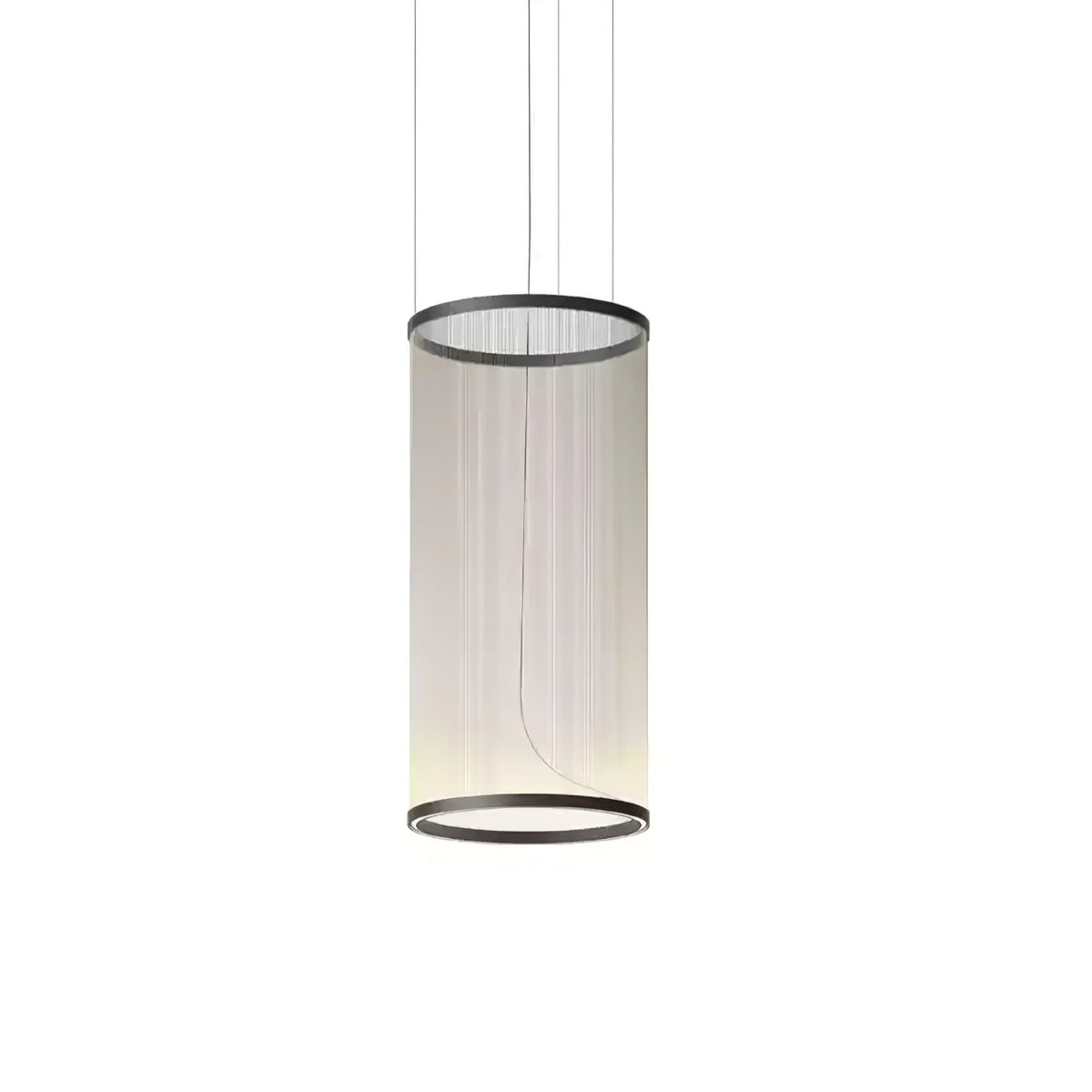 Hyn minimalistisk pendellampe i aluminium