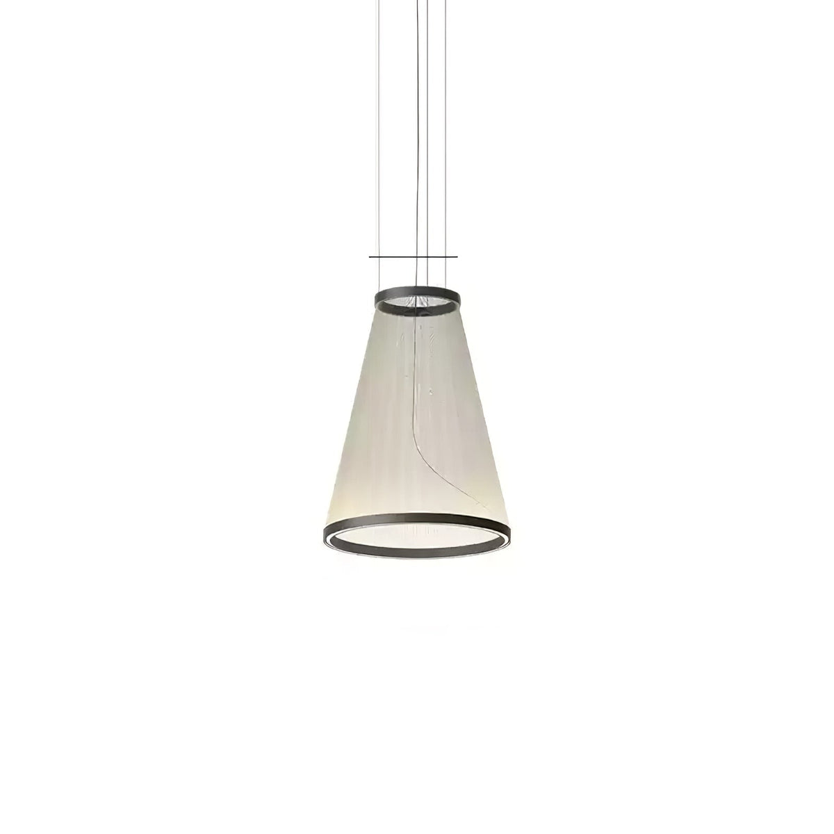Hyn minimalistisk pendellampe i aluminium