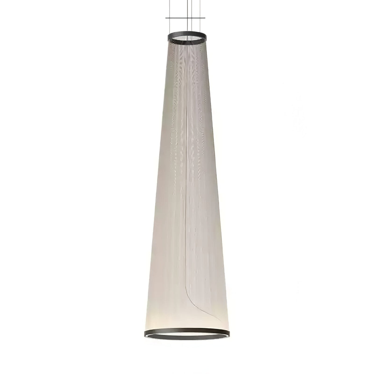 Hyn minimalistisk pendellampe i aluminium