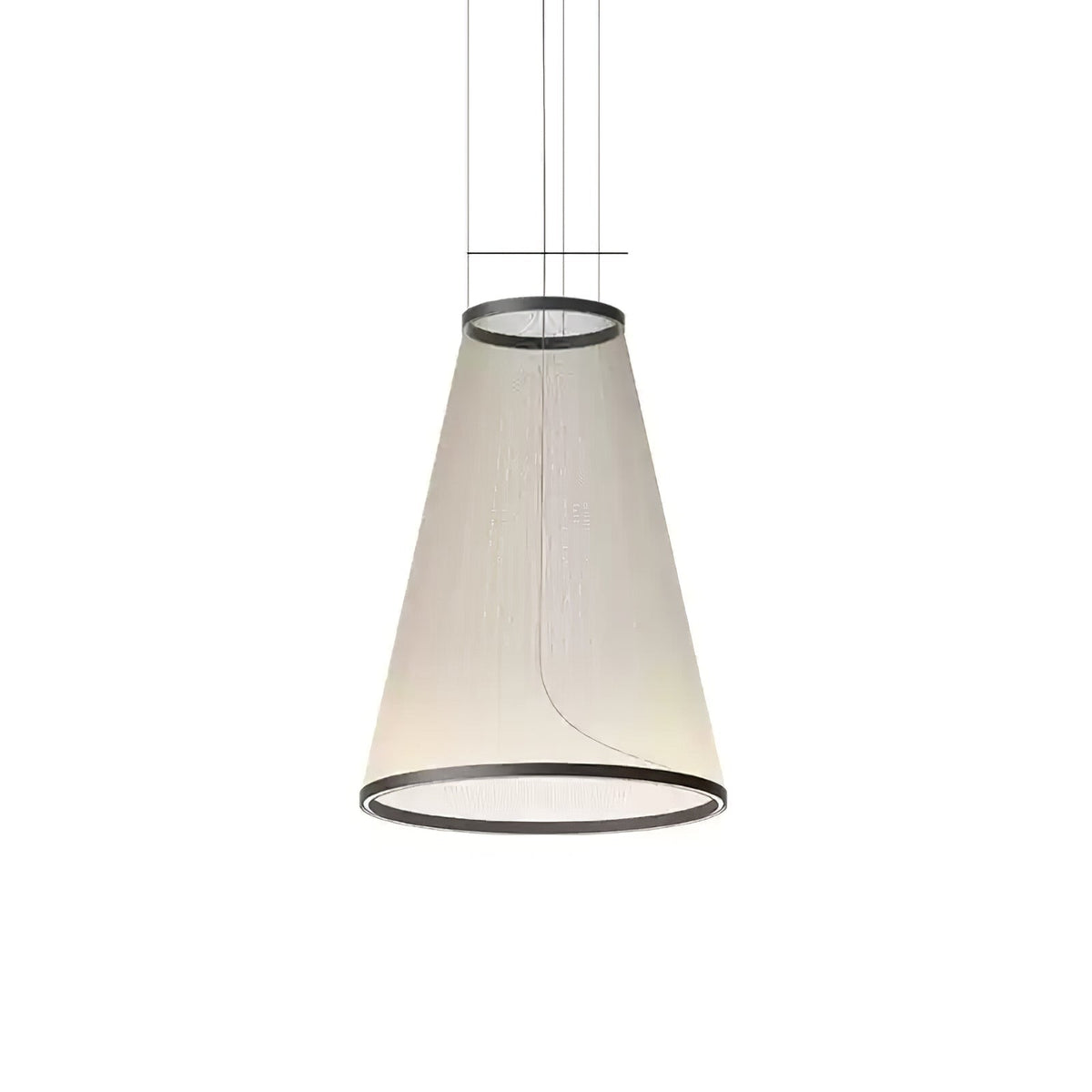 Hyn minimalistisk pendellampe i aluminium
