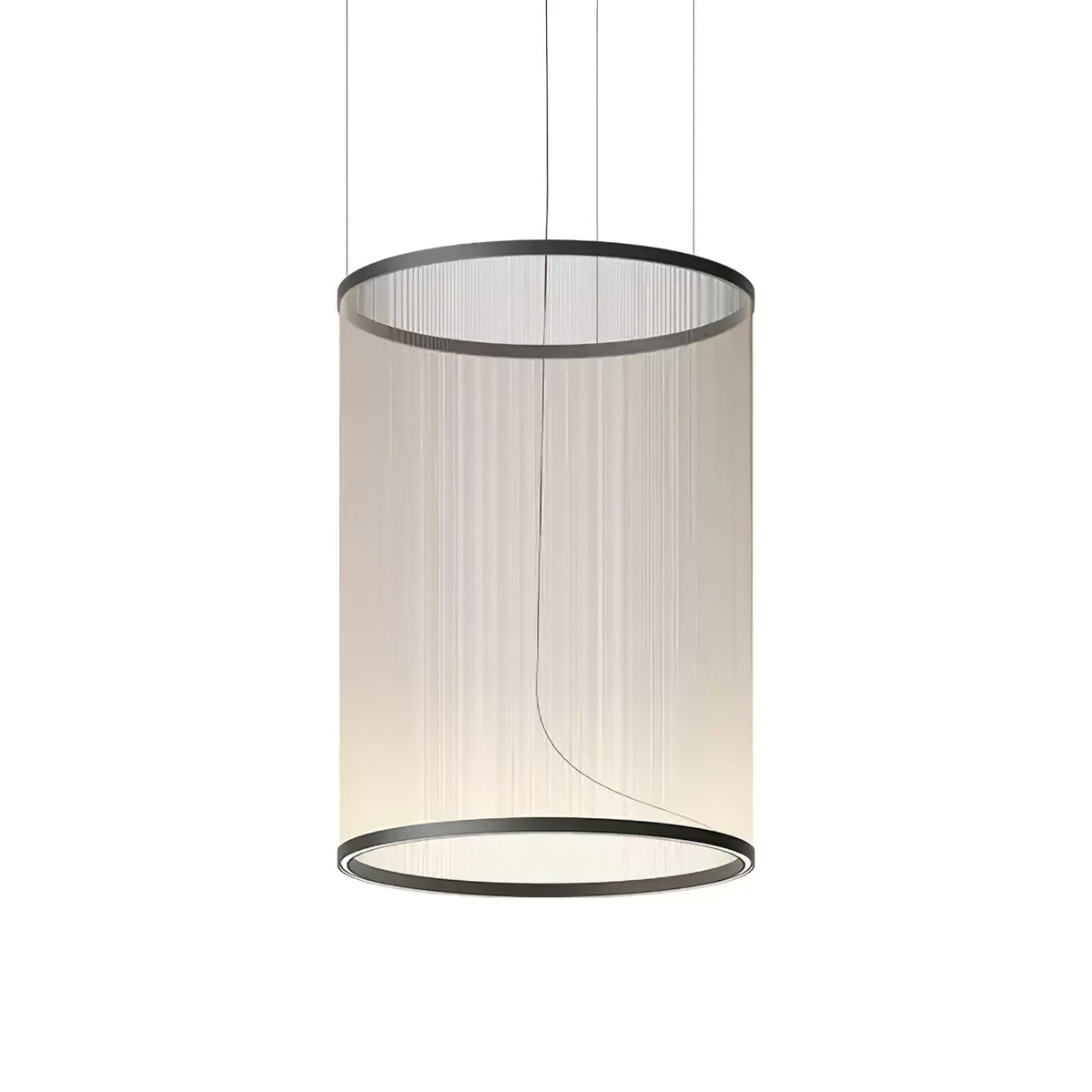 Hyn minimalistisk pendellampe i aluminium